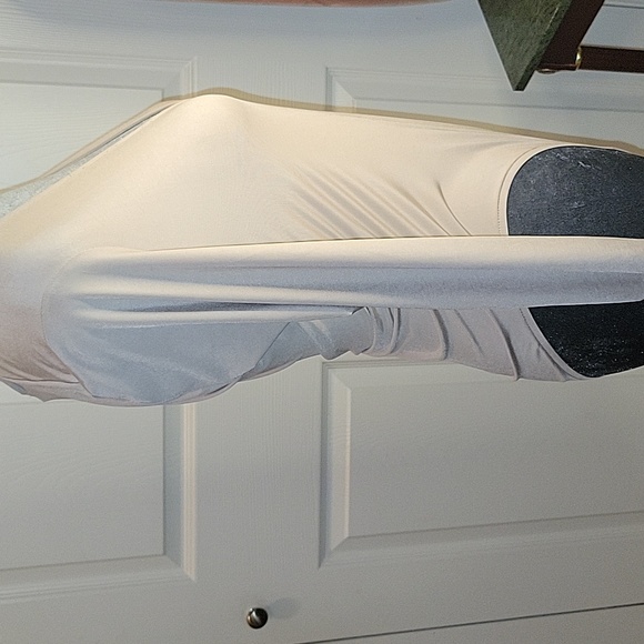 Forever 21 Deep V cut Tan bodysuit - Picture 7 of 9